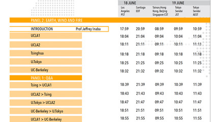 Image of schedule