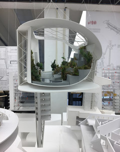 Photograph of amalgamated physical model produced by the whole studio.