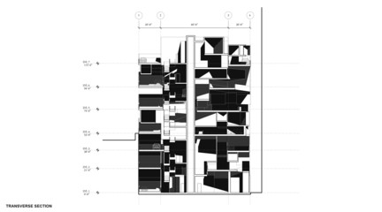 Transverse section drawing.