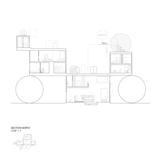 Section drawing.