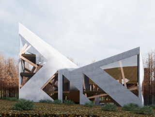 Showcasing views, structure, and facade elements