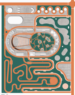 Site plan drawing.